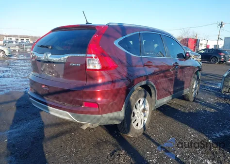 2015 Honda Cr-V Ex-L из США, поврежденный, VIN 2HKRM4H75FH677545